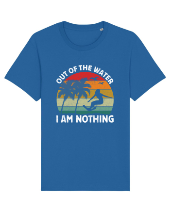 Out of the water, I am nothing Royal Blue