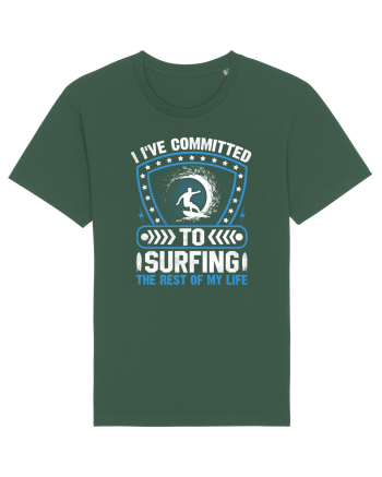 I've committed to surfing the rest of my life Bottle Green