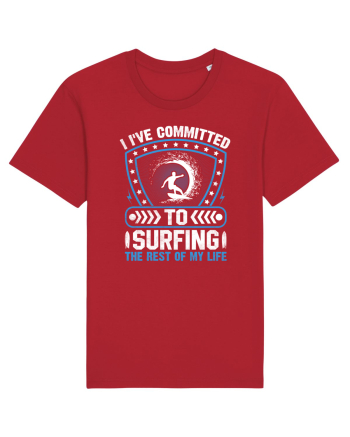 I've committed to surfing the rest of my life Red