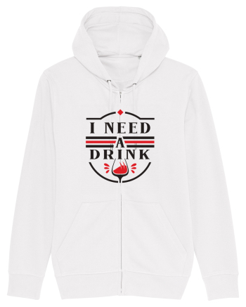I Need a Drink White