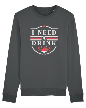 I Need a Drink - White Anthracite
