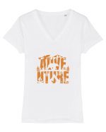 Adventure Tricou mânecă scurtă guler V Damă Evoker