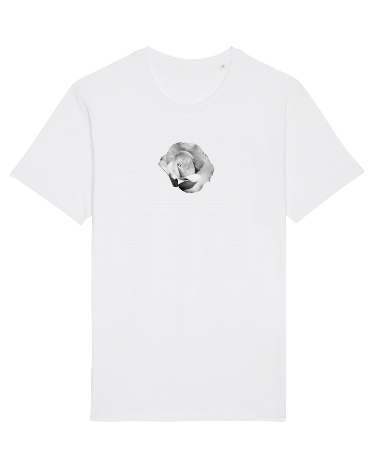 Tricou mânecă scurtă Unisex Rocker White