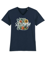 Succumama Tricou mânecă scurtă guler V Bărbat Presenter
