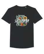 Succumama Tricou mânecă scurtă guler larg Bărbat Skater