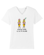 Aceeași Mărie, cu altă pălărie Tricou mânecă scurtă guler V Bărbat Presenter