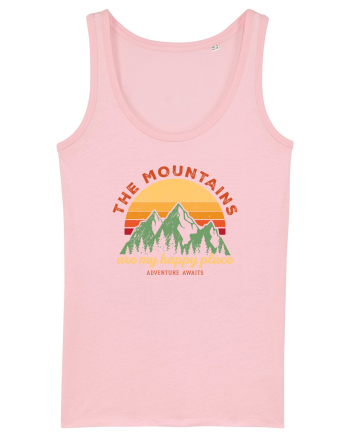 The mountains are my happy place Cotton Pink