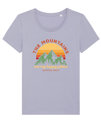 The mountains are my happy place Lavender