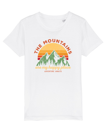 The mountains are my happy place White