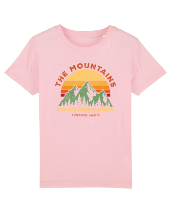 The mountains are my happy place Cotton Pink