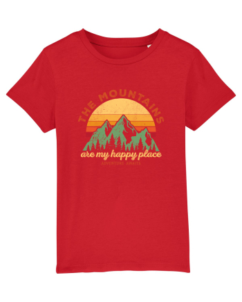The mountains are my happy place Red