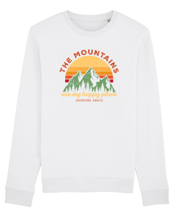 The mountains are my happy place White