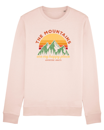The mountains are my happy place Candy Pink