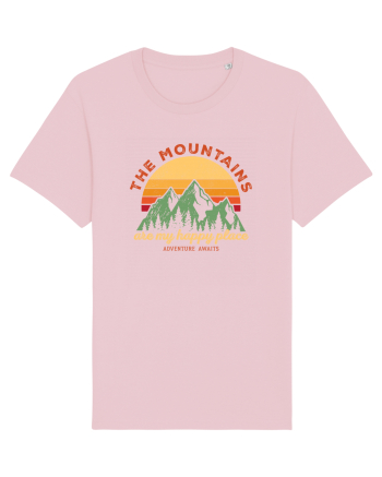 The mountains are my happy place Cotton Pink