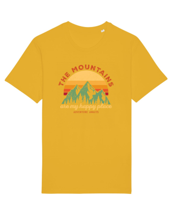 The mountains are my happy place Spectra Yellow