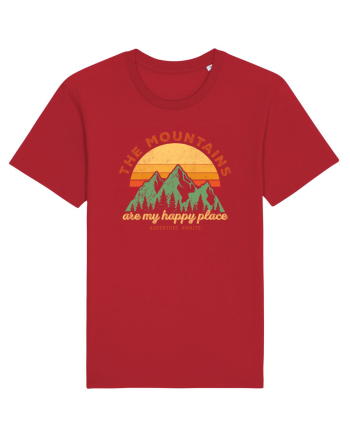 The mountains are my happy place Red