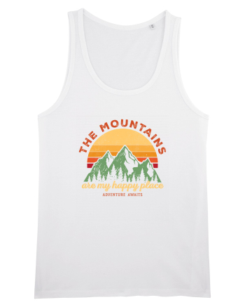 The mountains are my happy place White