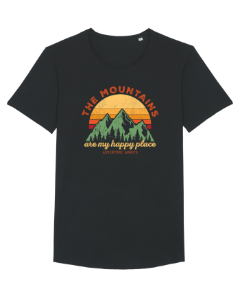 The mountains are my happy place Black