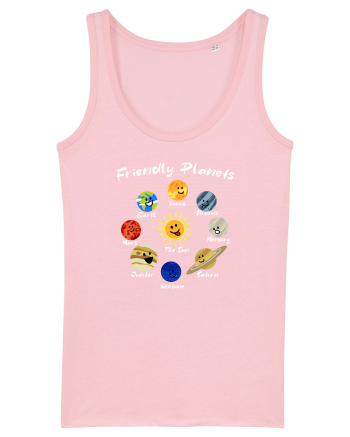 Friendly planets Cotton Pink
