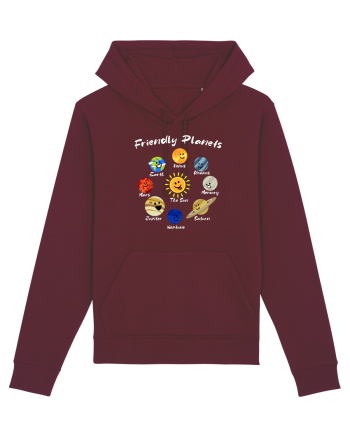 Friendly planets Burgundy