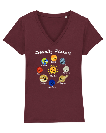 Friendly planets Burgundy