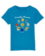 Friendly planets Tricou mânecă scurtă  Copii Mini Creator
