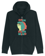 Open Your Mind Hanorac cu fermoar Unisex Connector