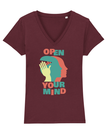 Open Your Mind Burgundy