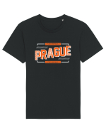 Prague Tricou mânecă scurtă Unisex Rocker