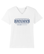 Reykjavik Tricou mânecă scurtă guler V Bărbat Presenter