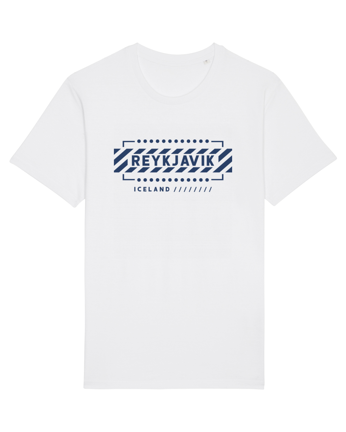 Tricou mânecă scurtă Unisex Rocker White