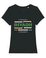 Riyadh Tricou mânecă scurtă guler larg fitted Damă Expresser