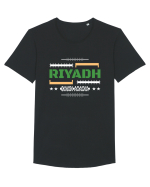 Riyadh Tricou mânecă scurtă guler larg Bărbat Skater