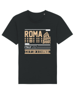 Roma Tricou mânecă scurtă Unisex Rocker