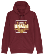 San Diego Hanorac cu fermoar Unisex Connector