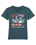 San Francisco Tricou mânecă scurtă guler V Bărbat Presenter