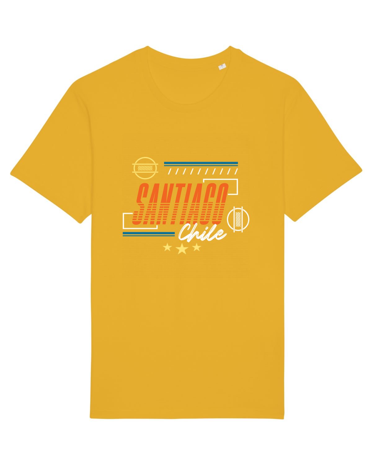 Tricou mânecă scurtă Unisex Rocker Spectra Yellow