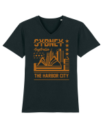 Sydney Tricou mânecă scurtă guler V Bărbat Presenter