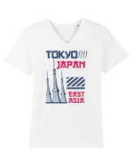 Tokyo Tricou mânecă scurtă guler V Bărbat Presenter