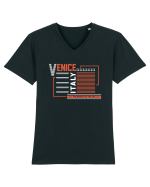 Venice Tricou mânecă scurtă guler V Bărbat Presenter