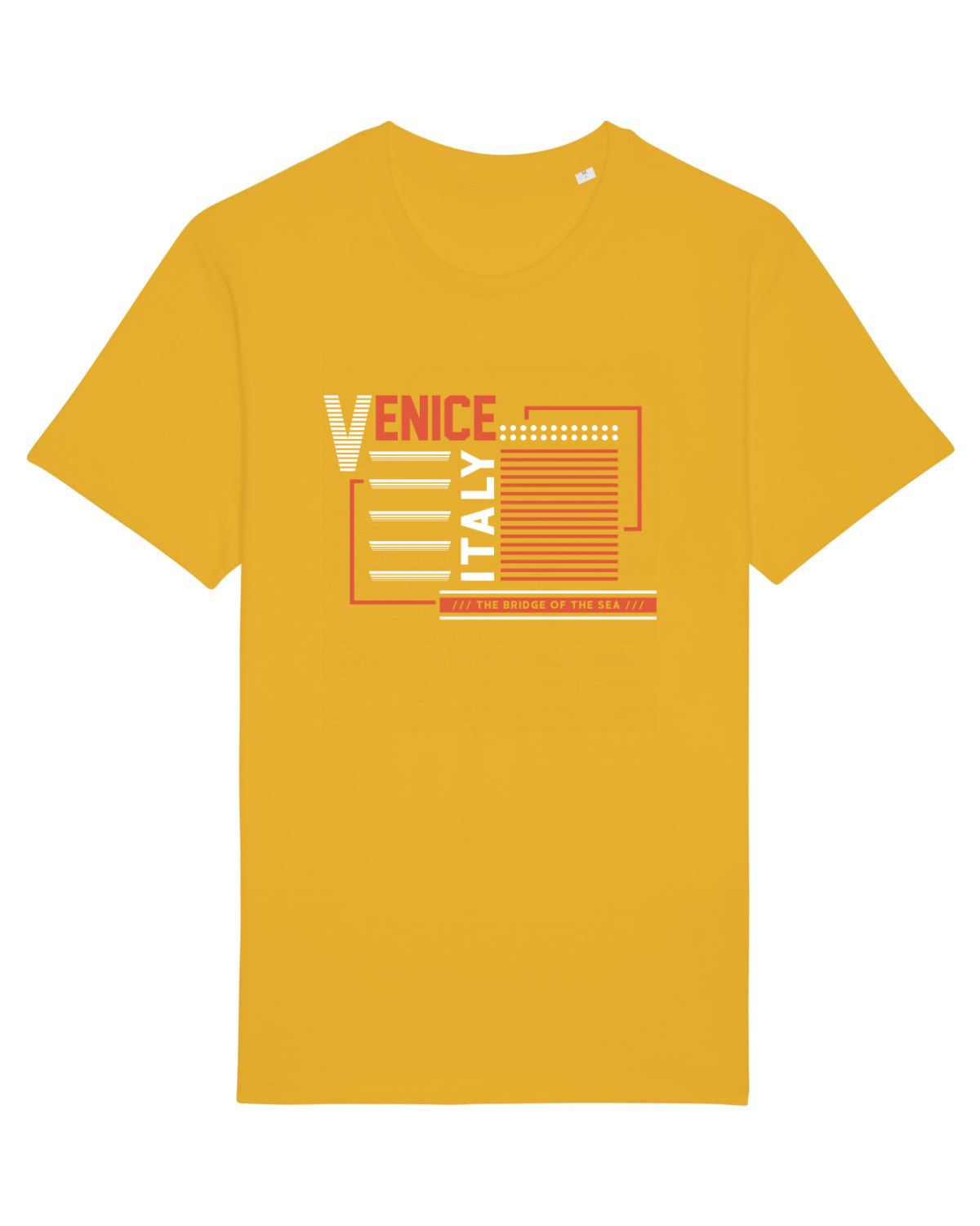 Tricou mânecă scurtă Unisex Rocker Spectra Yellow