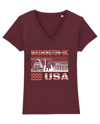 Washington DC Burgundy