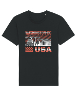 Washington DC Tricou mânecă scurtă Unisex Rocker
