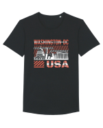 Washington DC Tricou mânecă scurtă guler larg Bărbat Skater