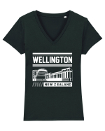 Wellington Tricou mânecă scurtă guler V Damă Evoker