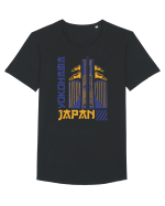 Yokohama Tricou mânecă scurtă guler larg Bărbat Skater