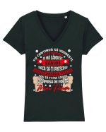 Medicul Psihiatru Tricou mânecă scurtă guler V Damă Evoker
