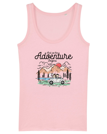 pentru tinerii căsătoriți - And so the adventure begins Cotton Pink