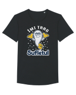 Îmi trag sufletul Tricou mânecă scurtă guler larg Bărbat Skater