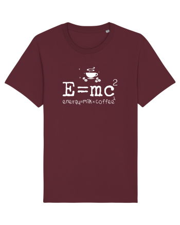 E=mc2 Burgundy
